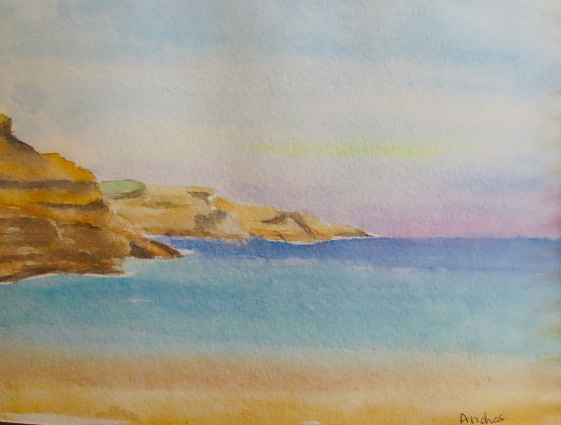 Andros, plage Voris