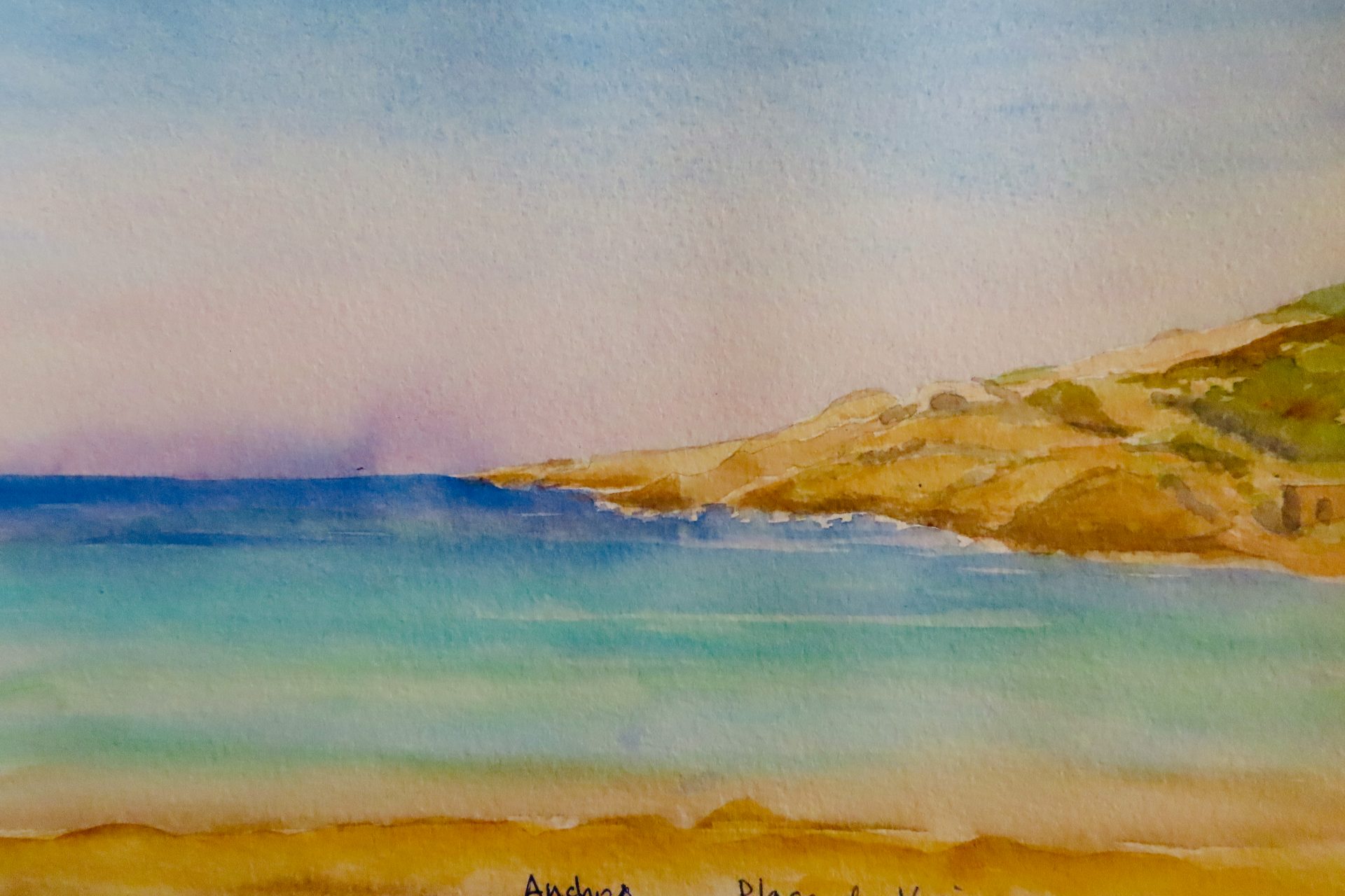 Andros, plage Voris