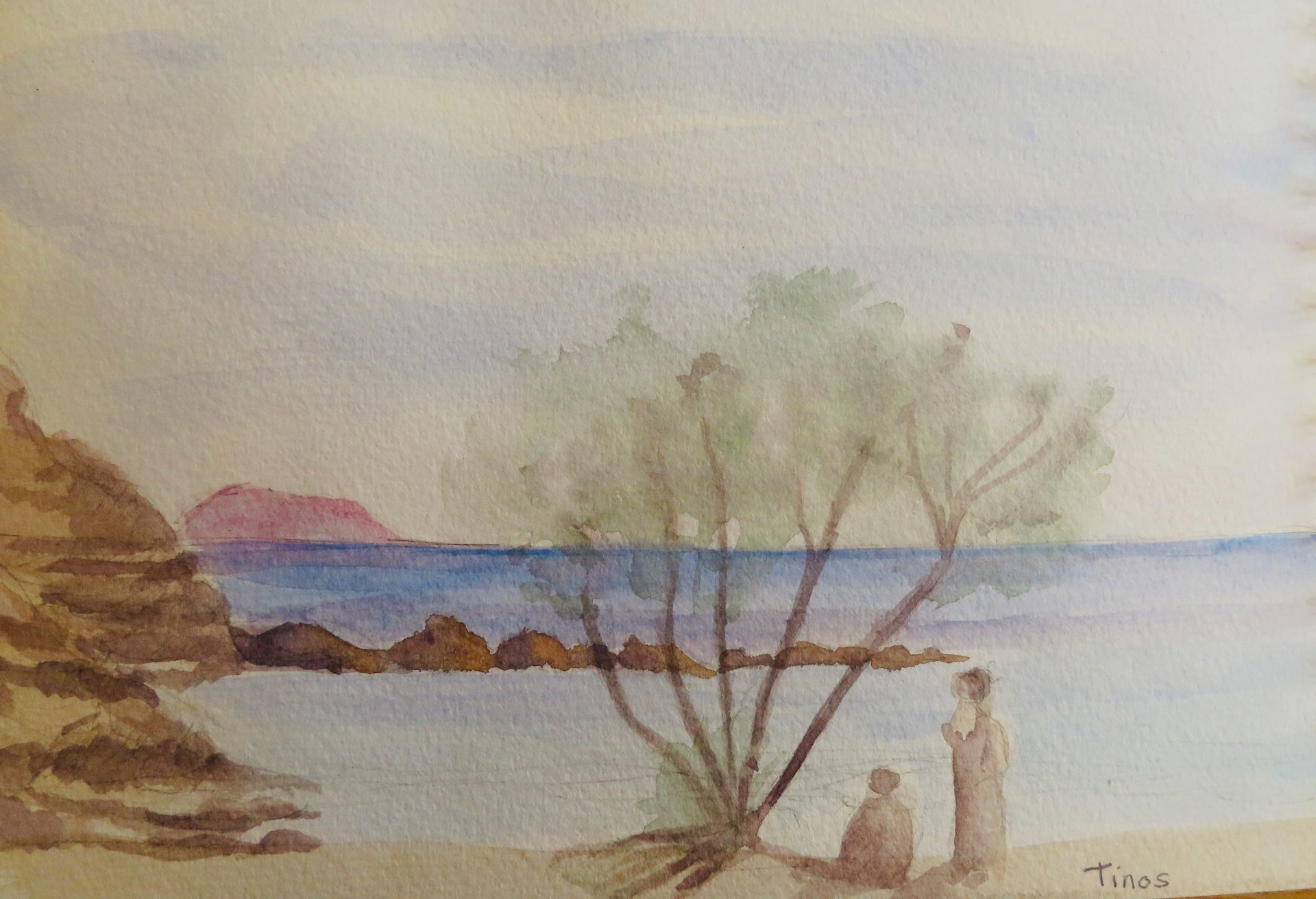 Tinos, baie Isternia