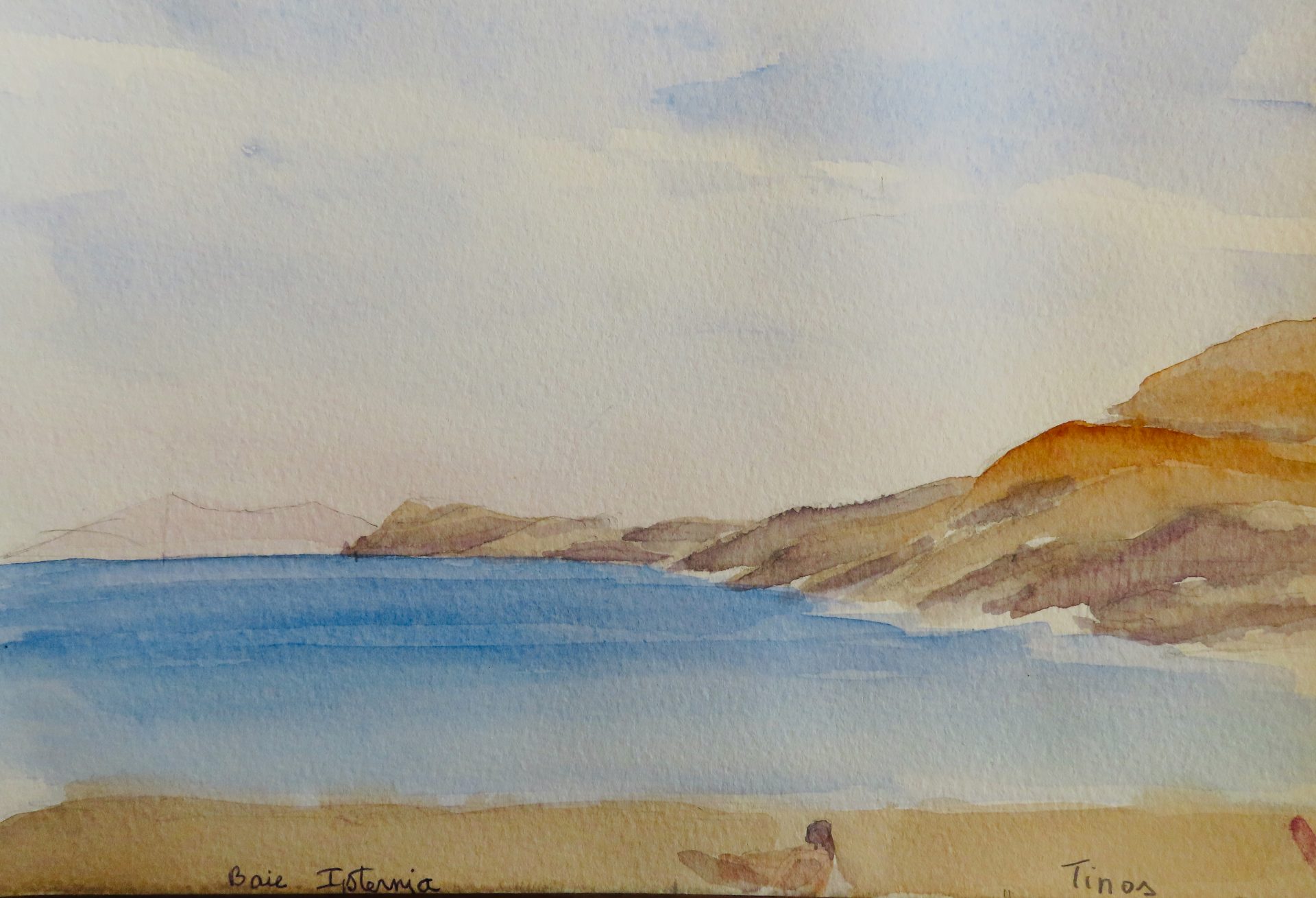 Tinos, baie Isternia