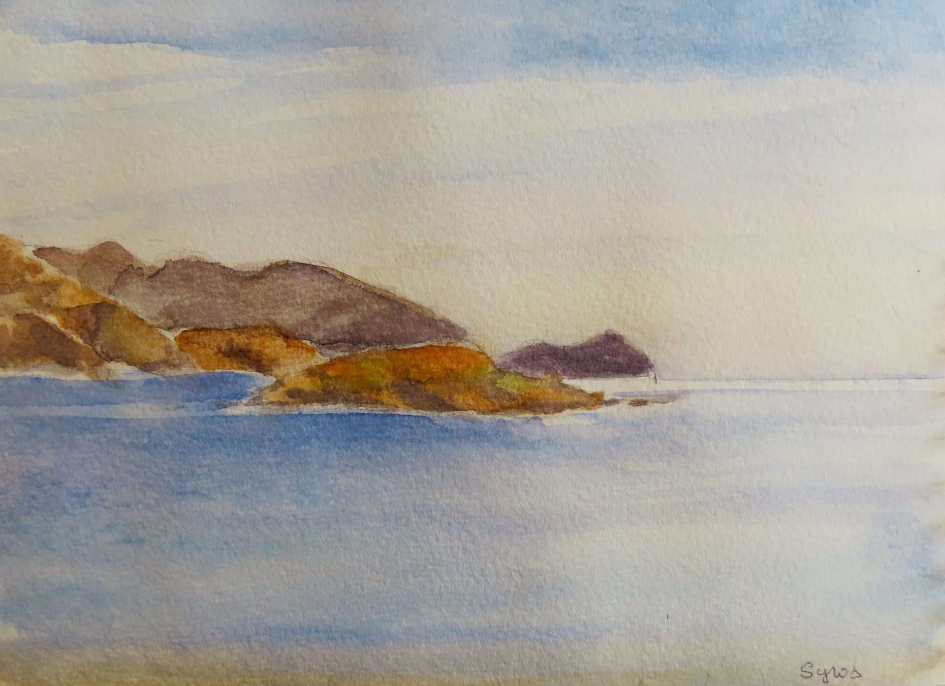 Syros, baie Delfini