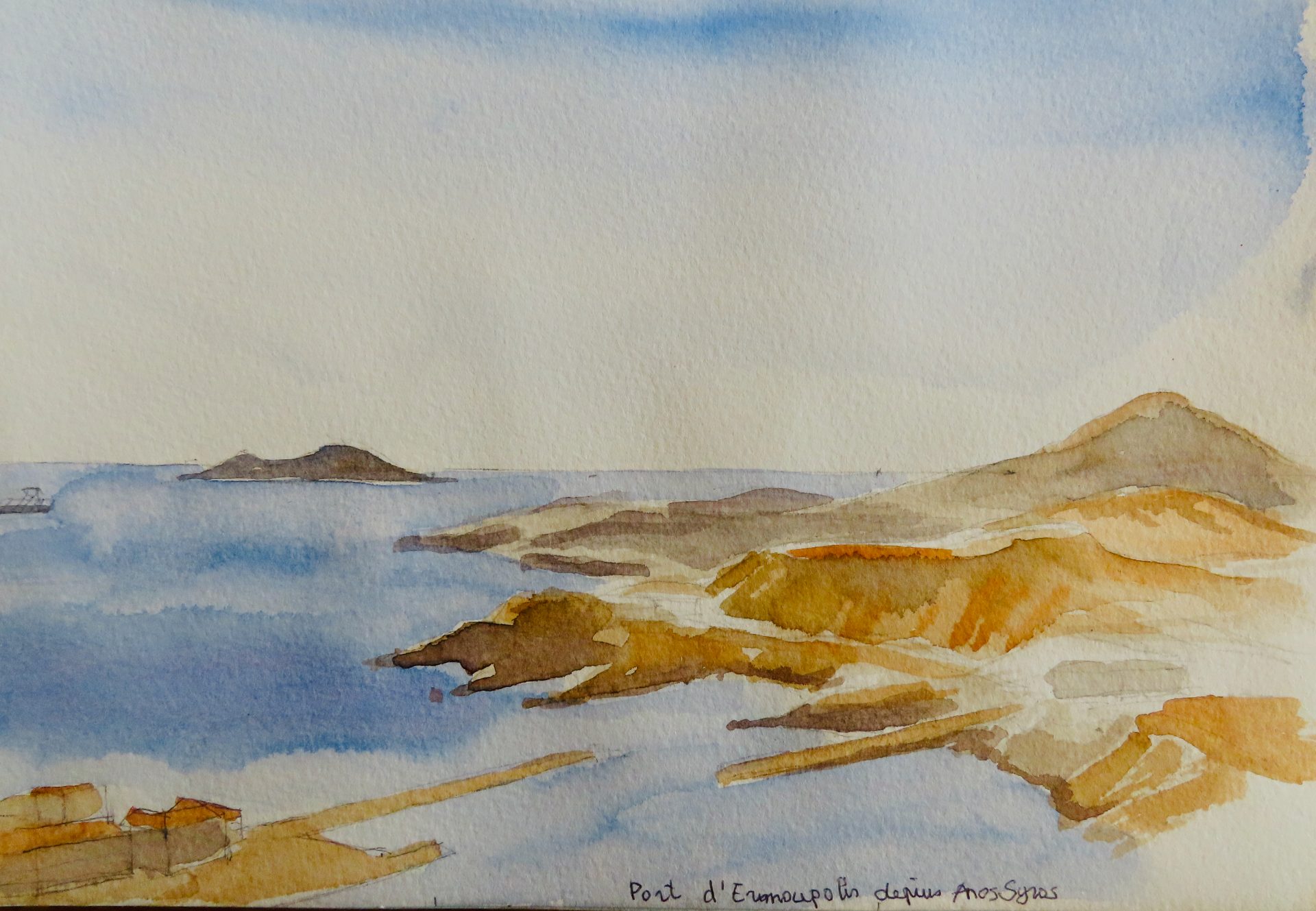 Syros, port Ermoupolis