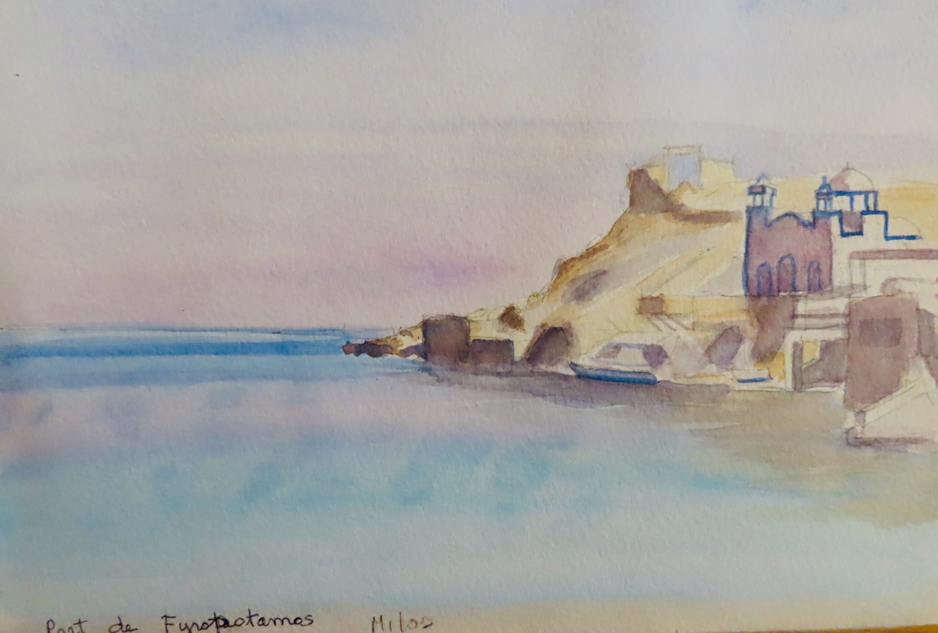 Milos, port Fyrotrotamos
