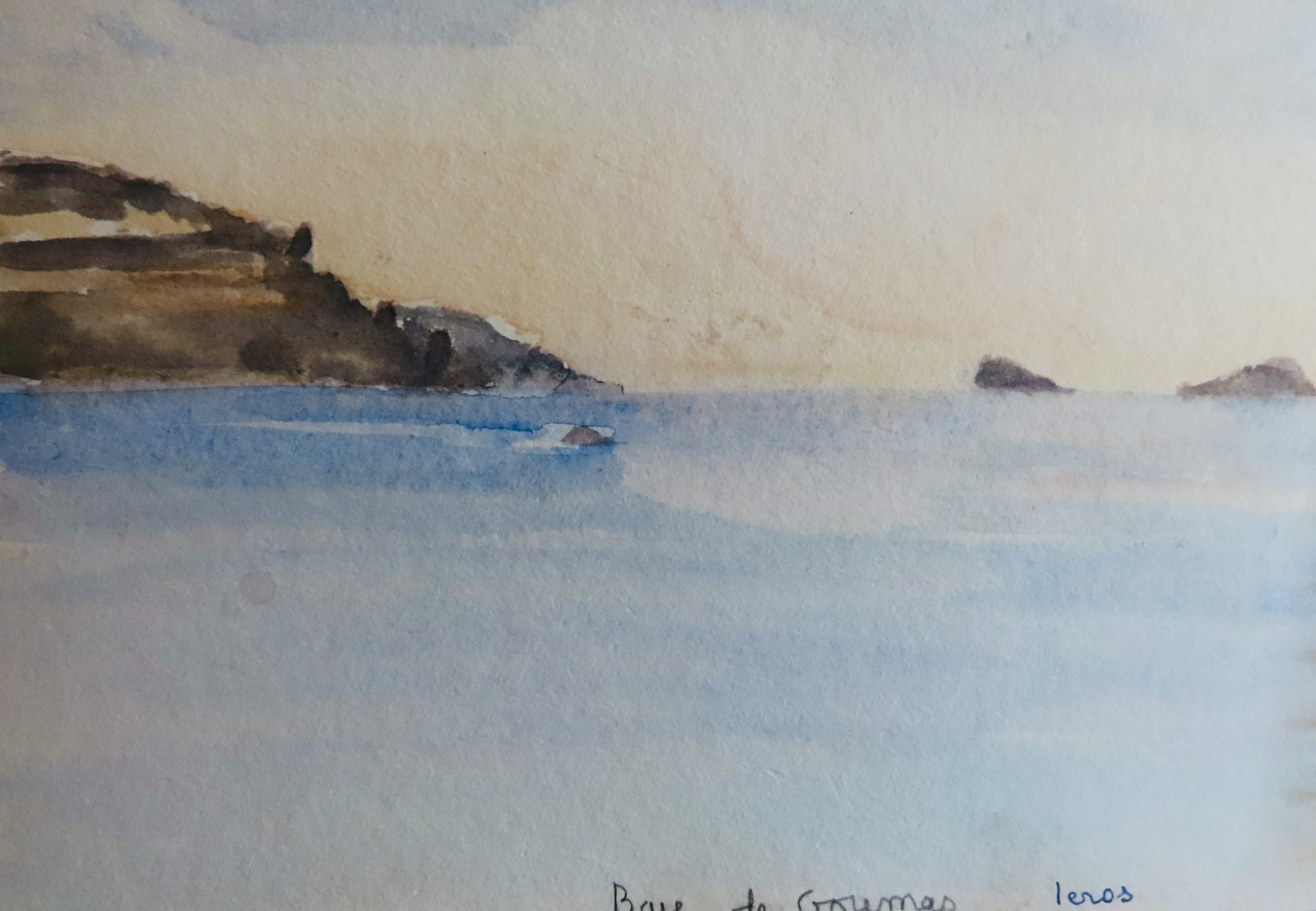 Leros, baie Goumas