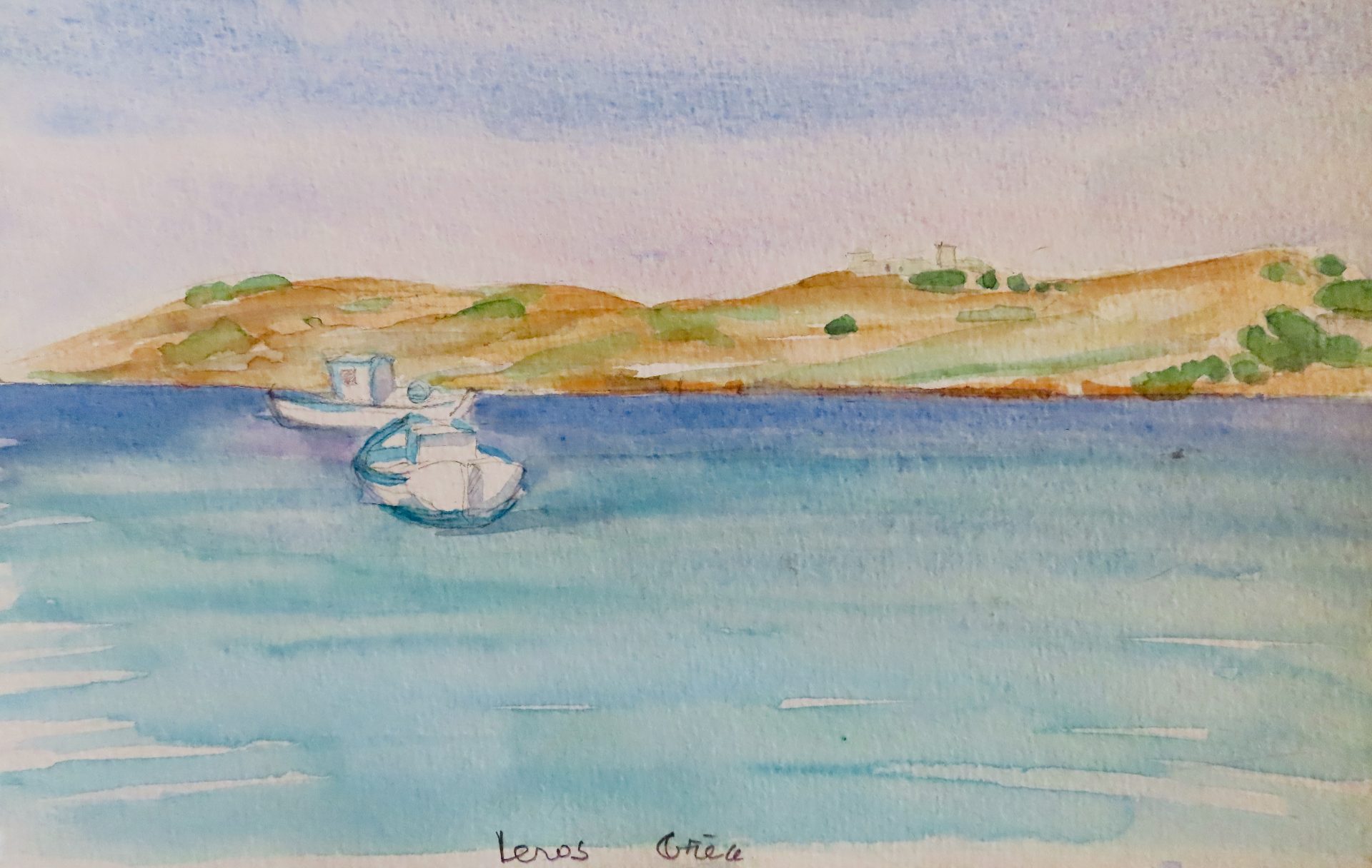 Leros, baie Plefoutis