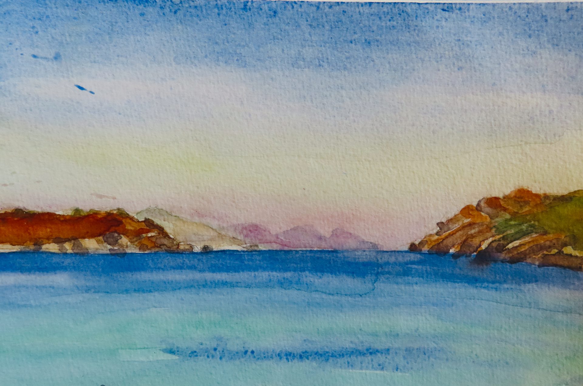 Patmos, baie Agriolivado
