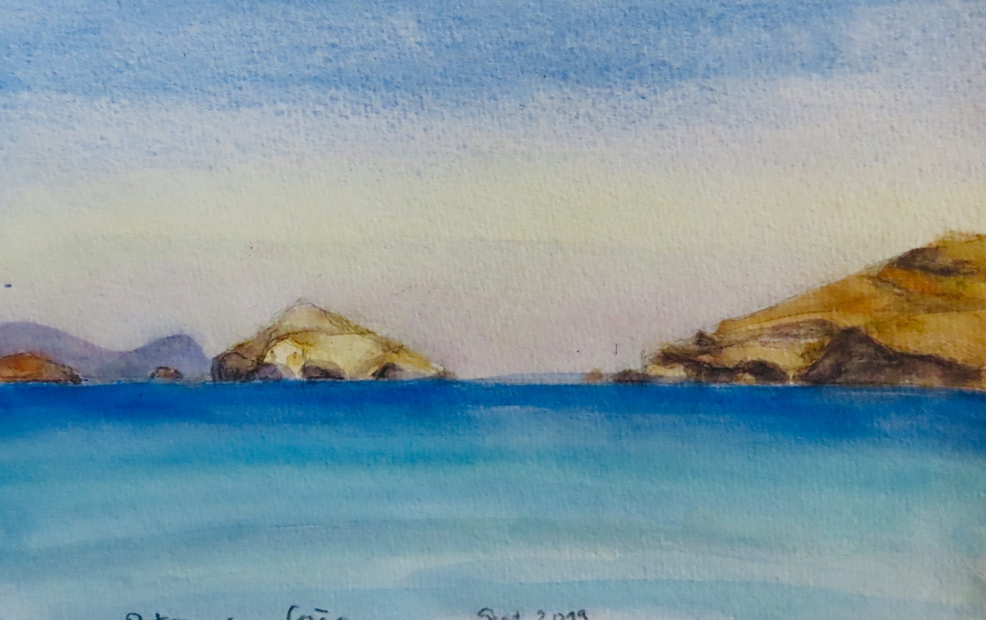 Patmos, baie Vagia Kambos