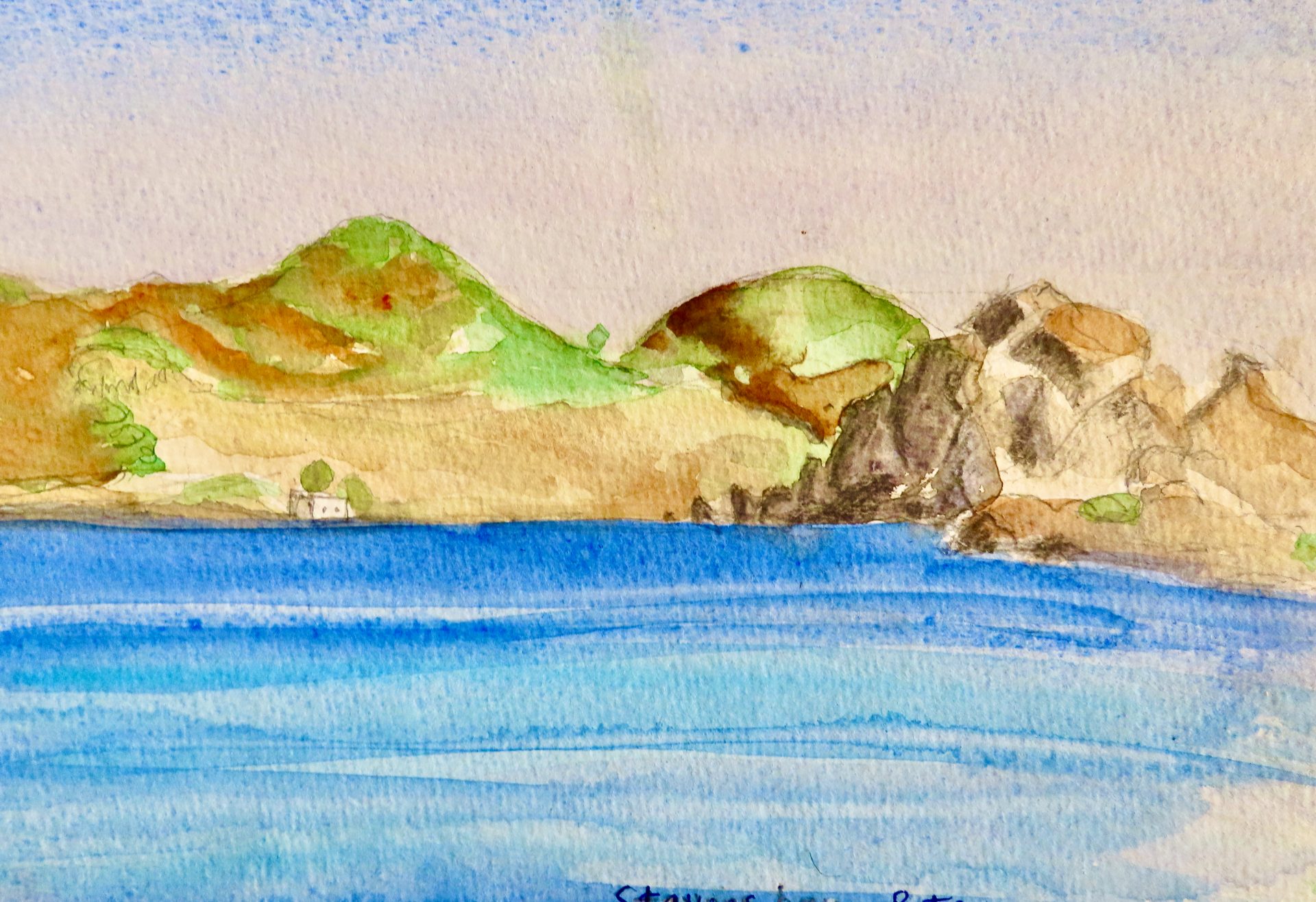 Patmos, baie Stavros